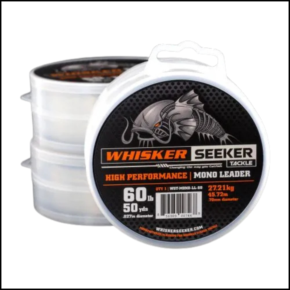Whisker Seeker Leader Line Mono 50yds
