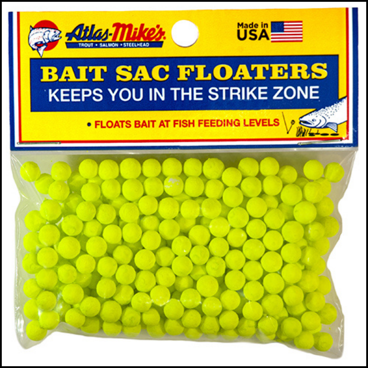 Atlas Bait Sac Floaters 300ct