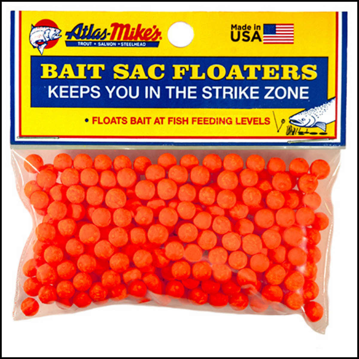 Atlas Bait Sac Floaters 300ct