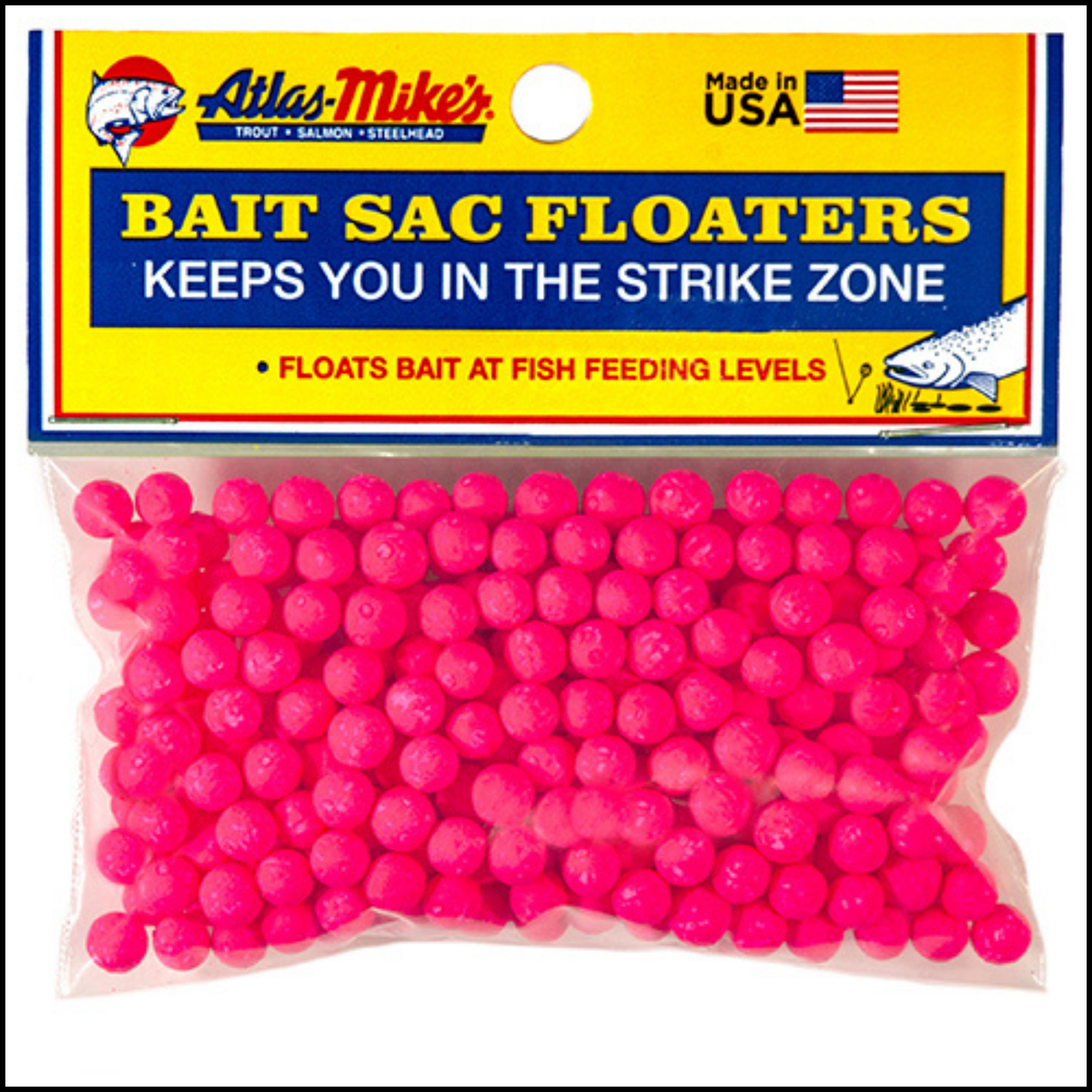 Atlas Bait Sac Floaters 300ct